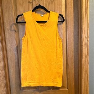 Zyia  Yellow workout Sleeveless Top